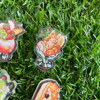 Tropical Desserts - Acrylic Pins