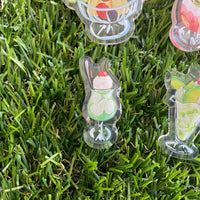 Tropical Desserts - Acrylic Pins