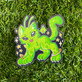 Kitty Alien - Waterproof Sticker