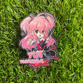 Yui (Angel Beats) - Waterproof Sticker