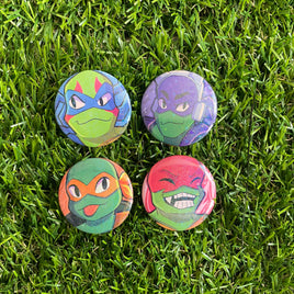 Rise Teenage Mutant Ninja Turtles - 37mm Button Badge