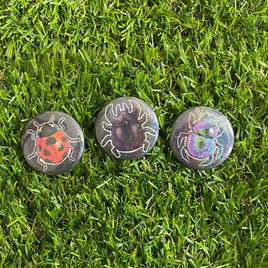 Pretty bugs - 37mm Button Badge