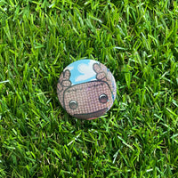 Cute mascots - 37mm Button Badge
