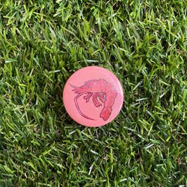 Shrimp - 37mm Button Badge