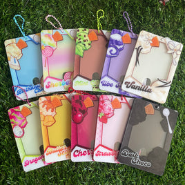 Idol A La Mode - Ice Cream Photocard Holder Keychains