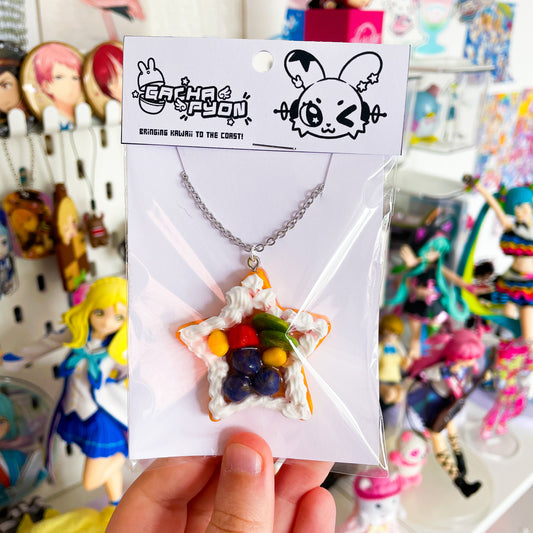 Handmade Star Fruit Tart Necklace