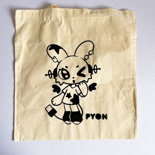 PYON - Screenprinted Tote Bags