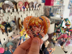 Neru - Heart Button Badge