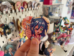 Konata - Heart Button Badge