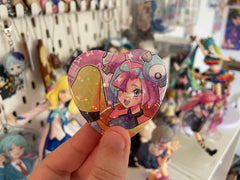 Iono - Heart Button Badge