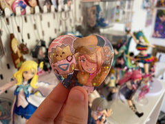 Volo - Heart Button Badge