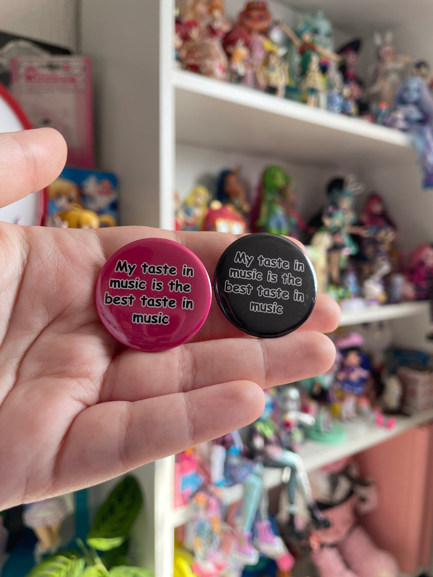 My Taste In Music is The Best Taste in Music - 32mm Badge