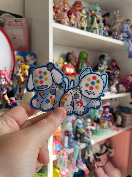 iDog and iCat - Vinyl Stickers
