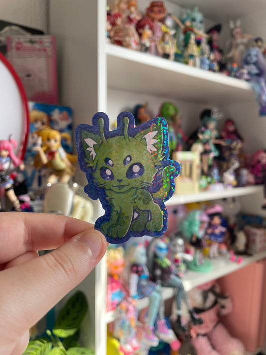 Glorpi - Glitter Vinyl Sticker