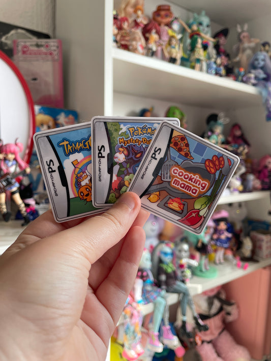 Nostalgic Games Series (Part 1) - Waterproof Stickers (Copy)
