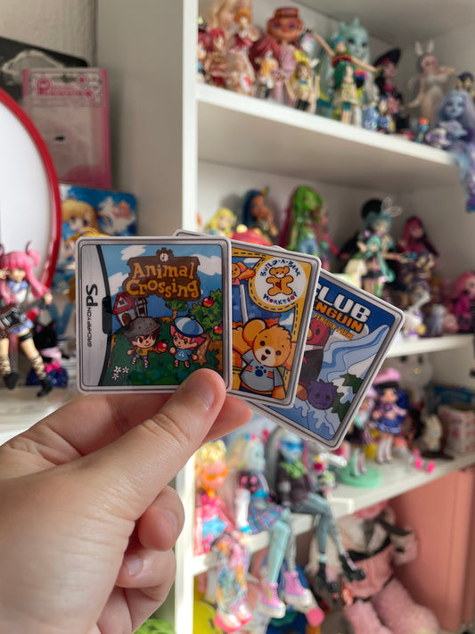 Nostalgic Games Series (Part 2) - Waterproof Stickers