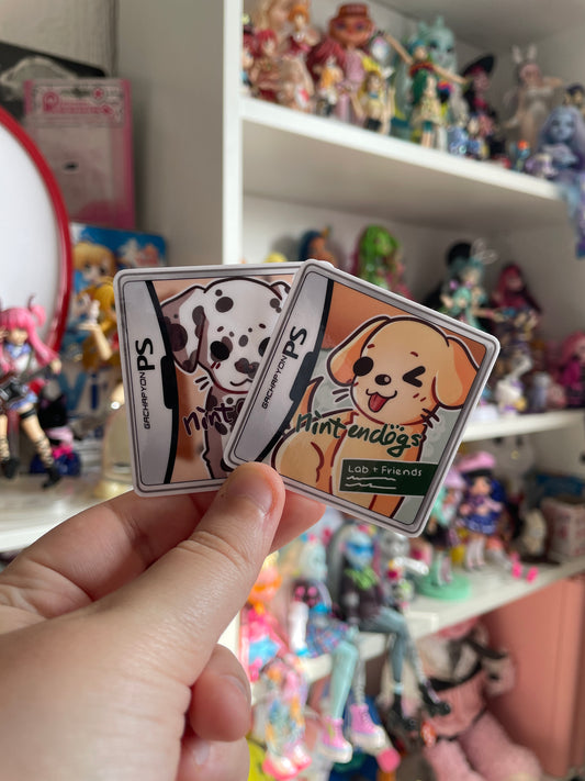 Dog Care Game - Waterproof Stickers