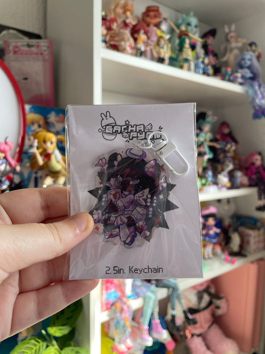 (FINAL STOCK) Kandiland Quinn - Epoxy Acrylic Keychain