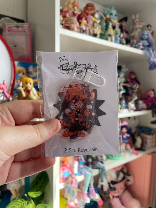 (FINAL STOCK) Kandiland I-DEX - Epoxy Acrylic Keychain
