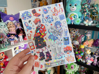 I-DEX and I-RII - 2000's Nostalgia Sticker sheet